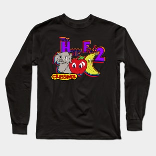 Happy Fruit 2 and Marie Crossover Long Sleeve T-Shirt